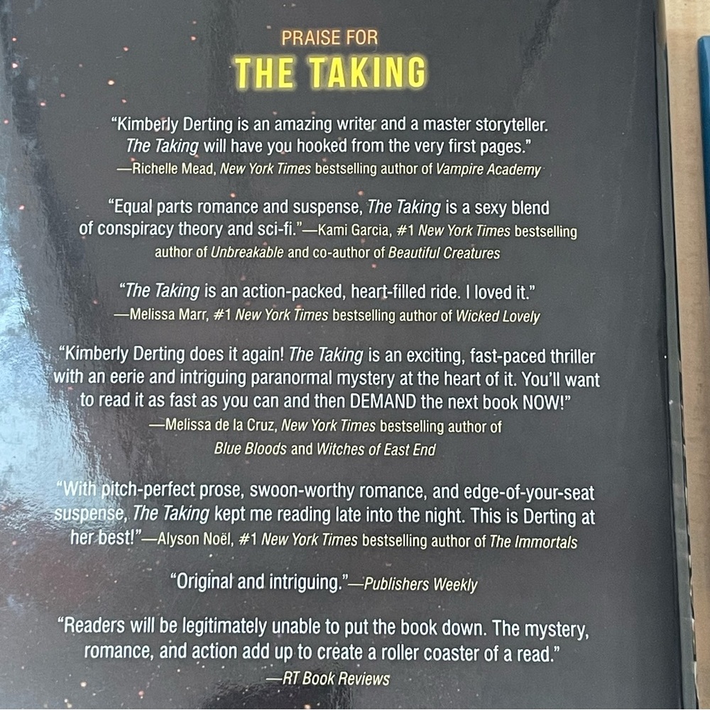 $20 SALE The Taking Trilogy Science Fict Teen Romance Suspense Action Thriller - Picture 6 of 12